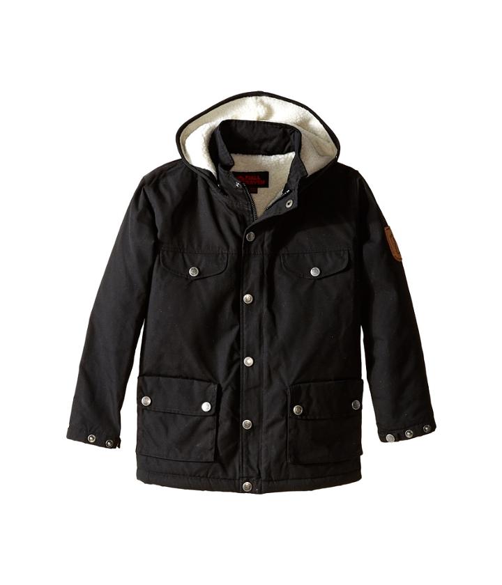 Fjallraven Kids Kids Greenland Winter Jacket (black) Kid's Coat