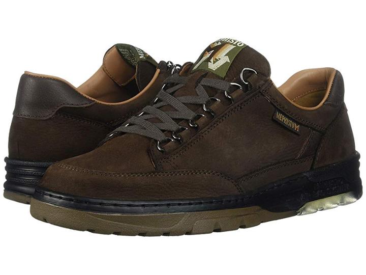 Mephisto Mick (dark Brown Sportbuck/kansas) Men's Lace Up Casual Shoes