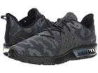 Nike Air Max Sequent 3 Premium (black/dark Grey) Men's Running Shoes
