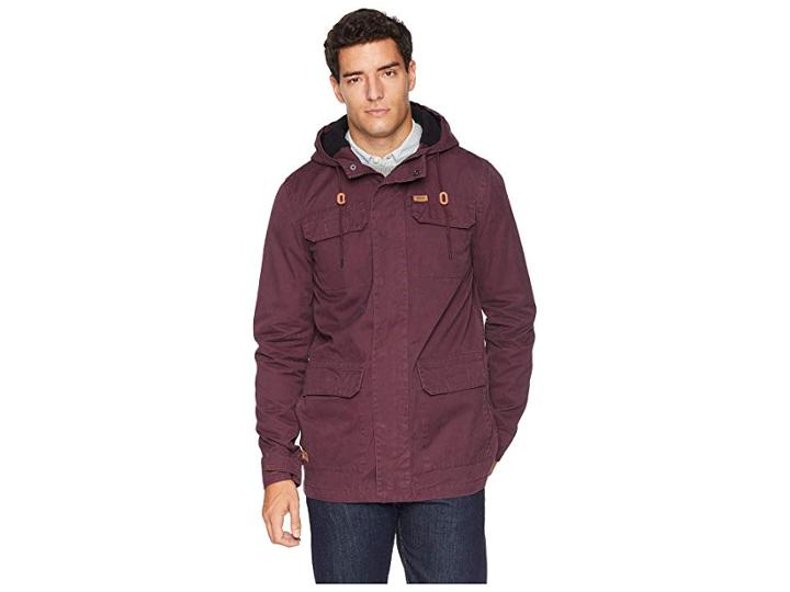 Globe Goodstock Parka V (wine) Men's Coat