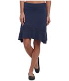 Prana Thea Sweater Skirt (blue Ridge) Women's Skirt