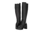 Taryn Rose Carolyn (black Silky Cow) Women's Dress Zip Boots