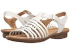 Naturalizer Wade (white Leather) Women's Sandals