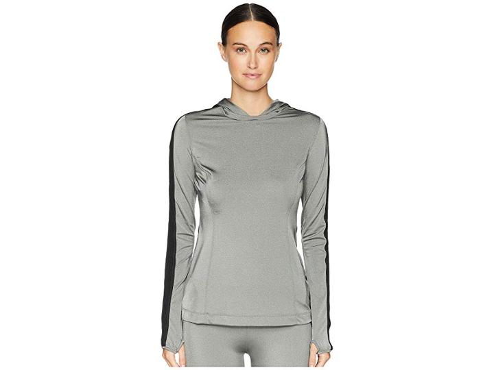 No Ka'oi Mahina Olu Long Sleeve Top (multicolor/silver/black) Women's T Shirt
