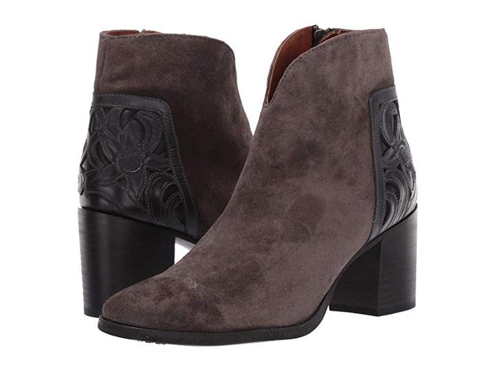 Frye Nova Overlay Bootie (grigio) Women's Shoes