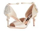 Badgley Mischka Vienna (ivory Satin) High Heels
