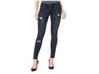 Rock And Roll Cowgirl Low Rise Ankle In Black Wash W0c7661 (black Wash) Women's Jeans