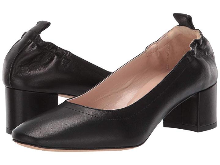 Summit By White Mountain Vittoria Heel (black Leather) Women's Shoes