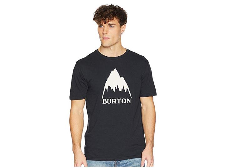 Burton Classic Mountain High Short Sleeve T-shirt (true Black) Men's T Shirt