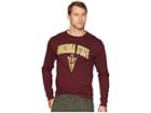 Champion College Arizona State Sun Devils Long Sleeve Jersey Tee (maroon) Men's T Shirt