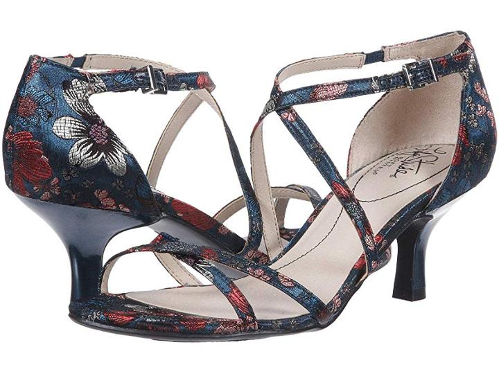 Lifestride Flaunt (blue Multi) Women's Sandals
