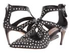 Alexander Mcqueen Horn Heel Sandal (black) High Heels