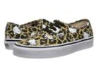 Vans Authentic ((hello Kitty) Leopard/true White) Skate Shoes