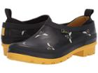 Joules Pop On (black Botanical Bees) Women's Boots