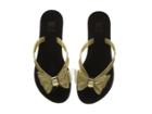 Mini Melissa Mel Harmonic Iii (little Kid) (black Gold) Girl's Shoes