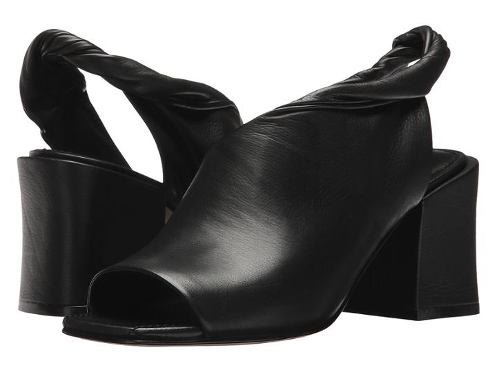 Sigerson Morrison Lenny (black Buttery Leather) Women's Shoes