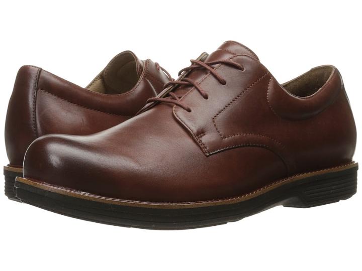 Dansko Josh (mahogany Antiqued Calf) Men's Lace Up Casual Shoes