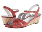 Trotters Mickey (red Soft Dull Leather) Women's Wedge Shoes