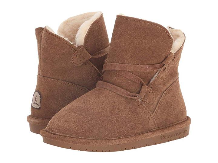 Bearpaw Kids Zora (little Kid/big Kid) (hickory) Girls Shoes