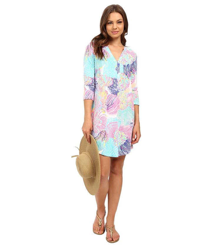 Lilly Pulitzer Ali Dress (multi Roar Of The Sea) Women's Dress