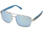 Guess Gu6894 (shiny Light Nickeltin/blue Mirror) Fashion Sunglasses
