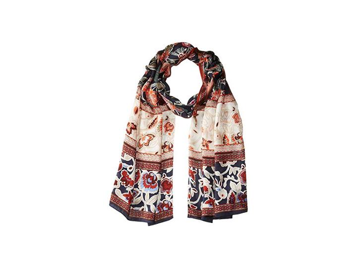 Vince Camuto Folkloric Lace Oblong (navy) Scarves