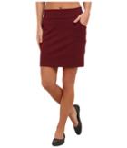 Mountain Hardwear Pandra Ponte Skirt (rich Wine) Women's Skirt