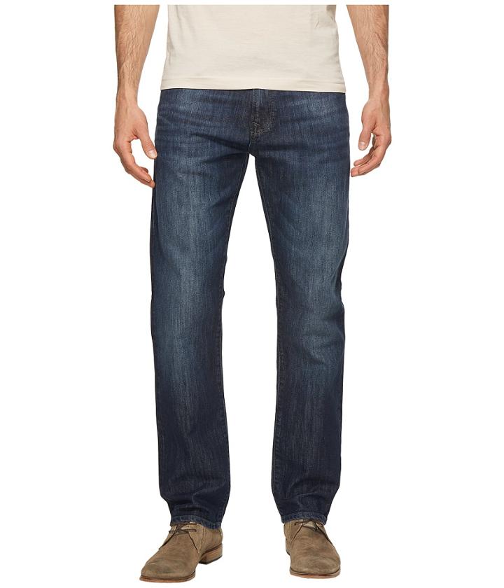 Mavi Jeans Zach Regular Rise Straight Leg In Deep Shaded New York (deep Shaded New York) Men's Jeans