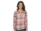 Kuhl Spektra Plaid (daylily) Women's Long Sleeve Button Up