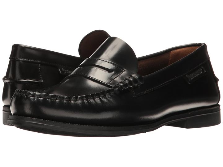 Sebago Plaza Ii (black Leather) Women's Shoes