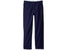 Janie And Jack Twill Flat Front Pants (toddler/little Kids/big Kids) (navy) Boy's Casual Pants