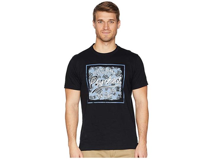 Psycho Bunny Psyched Bunny Graphic T-shirt (black) Men's T Shirt