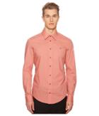 Vivienne Westwood Stretch Poplin Classic Shirt (brick) Men's T Shirt