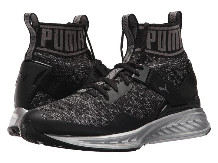 Puma Ignite Evoknit Nc (puma Black/quiet Shade/quarry) Men's Shoes