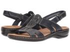 Clarks Leisa Vine (navy Leather) Women's Sandals