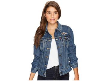 Levi's(r) Womens Ravens Sport Denim Trucker (blue) Women's Coat
