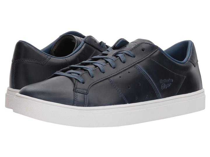 Onitsuka Tiger By Asics Lawnship 2.0 (dark Blue/dark Blue) Athletic Shoes