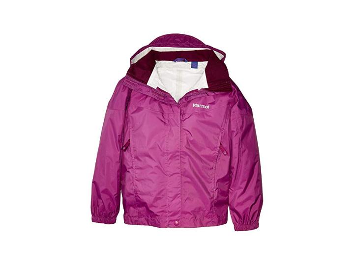 Marmot Kids Girl's Precip Jacket (little Kids/big Kids) (grape) Girl's Coat