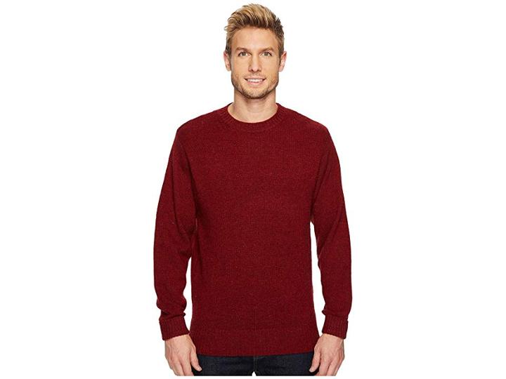 Pendleton Shetland Crew Sweater (scarlet Red) Men's Sweater