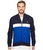 Polo Ralph Lauren Interlock Track Jacket (cruise Navy Multi) Men's Clothing