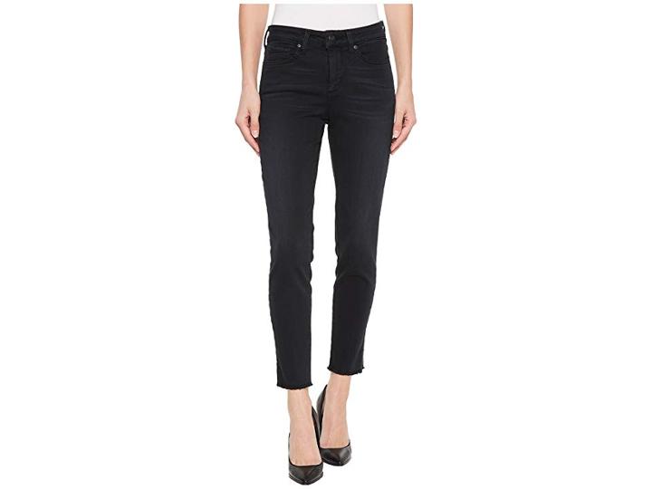 Nydj Ami Skinny Ankle W/ Slit Fray Hem In Deepwell (deepwell) Women's Jeans