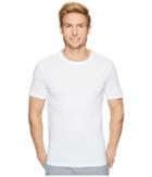New Balance Heather Tech Short Sleeve (white) Men's T Shirt