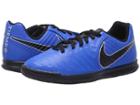 Nike Kids Legendx 7 Club Ic Soccer (toddler/little Kid/big Kid) (racer Blue/black/wolf Grey) Kids Shoes
