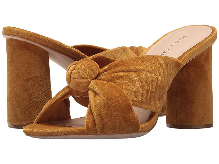Loeffler Randall Coco (marigold Velvet) Women's Shoes