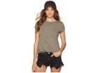 Free People Clare Tee (green) Women's T Shirt