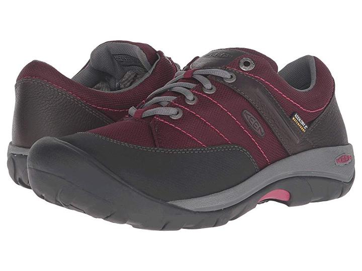 Keen Presidio Sport Mesh Wp (zinfandel) Women's Shoes