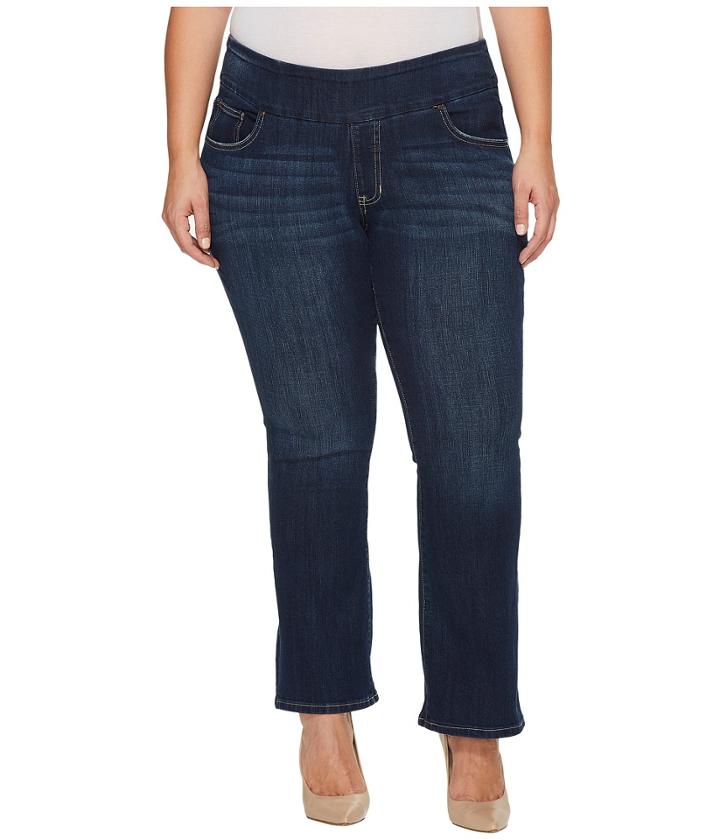 Jag Jeans Plus Size Plus Size Petite Paley Pull-on Boot In Surrel Denim In Meteor Wash (meteor Wash) Women's Jeans
