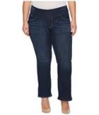 Jag Jeans Plus Size Plus Size Petite Paley Pull-on Boot In Surrel Denim In Meteor Wash (meteor Wash) Women's Jeans