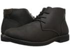 Nunn Bush Lancaster Plain Toe Chukka Boot (black Leather) Men's Lace-up Boots