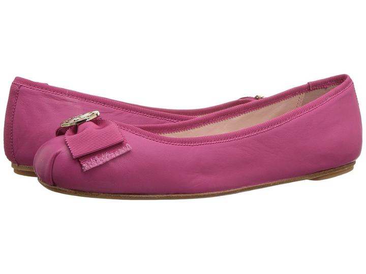 Kate Spade New York Fontana Too (deep Pink Nappa/deep Pink Grosgrain) Women's Shoes